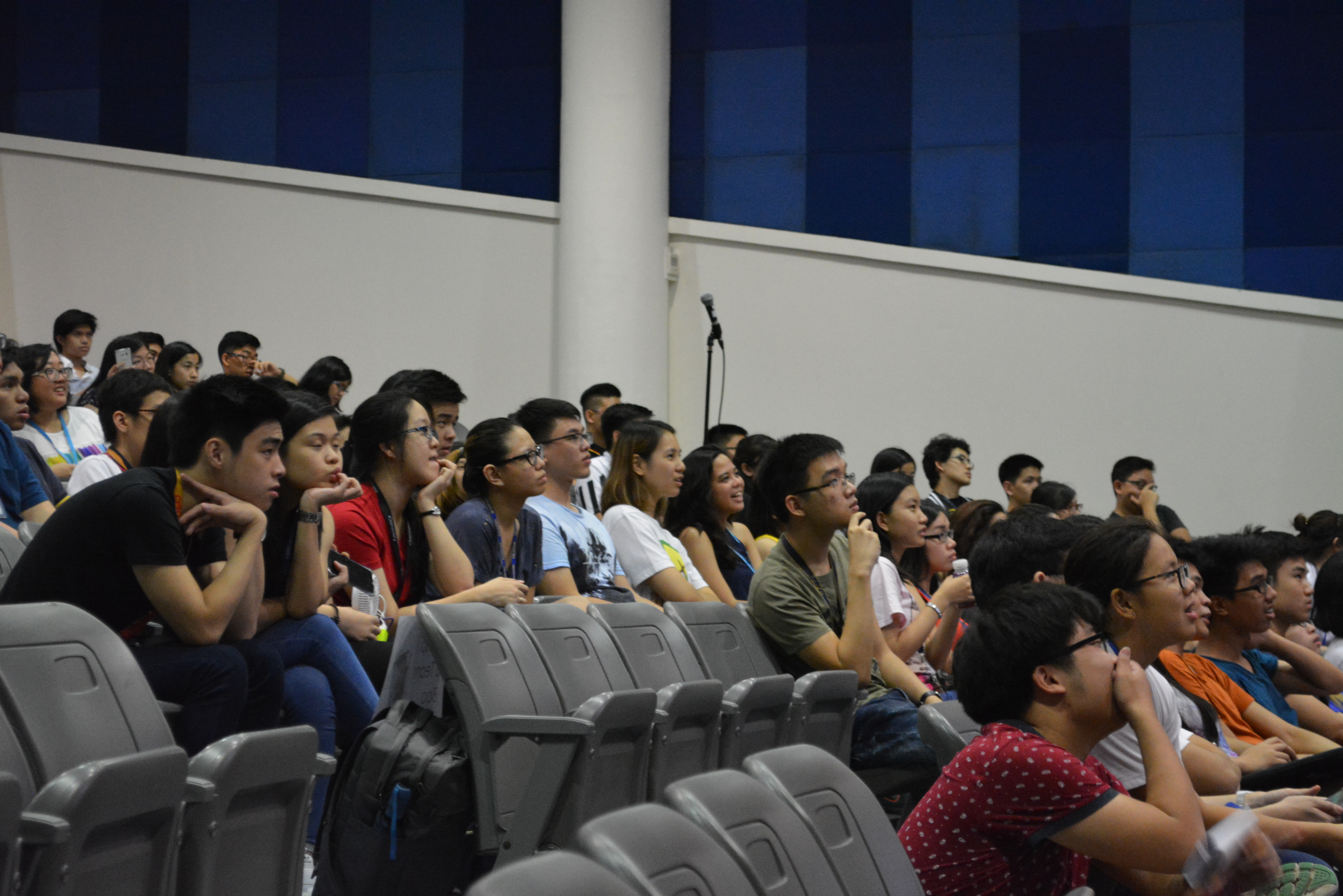 Celadon members listening attentively to the talks. Photo by Regine Choa.