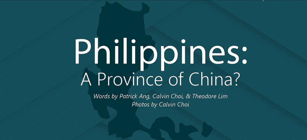 Philippines: A Province of China?