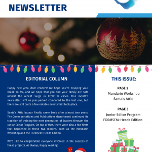 Elements Online Newsletter: November & December 2021